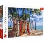 Puzzle Trefl plajă Waikiki 1000 piese