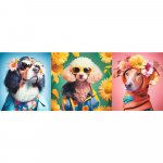 Puzzle Trefl panorama Săptămână modei cateilor 500 piese