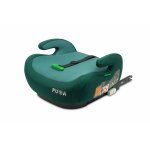 Inaltator auto pentru copii cu Isofix Caretero Puma Smarald I-Size 125-150 cm,Certificare R-129,Husa detașabilă,Centura de ghidaj,Cotiere ergonomice
