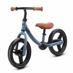 Bicicleta pentru copii copii Kinderkraft 2Way Next Blue Sky 10 inch, scaun reglabil de la 31-39 cm, roți spumă EVA, ghidon reglabil, pentru copii de la 2 ani până la 35 kg, unghi de viraj limitat