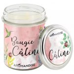 Lumânare parfumata naturală Aromandise vegana Caline imbratisare 150g