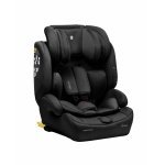 Scaun auto cu isofix KikkaBoo i-Bronn i-SIZE Negru 76-150 cm,omologat R129,conectori isofix telescopici cu sistem verificare instalare,tetieră reglabilă in 5 poziții,pernă reductor moale,ghidaj multi centura,husa detașabilă