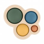 Jucărie senzoriala Petite&Mars Chill out din silicon 11 cm 6 luni+ verde