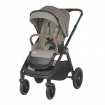 Carucior modular pentru bebelusi 2 in 1 Coccolle Aspen Premium Line, Pliabil, Roti detasabile, Suspensii, Spatar reglabil, Maner ajustabil, Copertina XXL, Husa de picioruse si ploaie, Sarcina maxima 22 kg, Standard de siguran