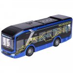 Autobuz Majorette MAN Lions City 10 E 22,5 cm cu lumini și sunete