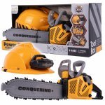 Set de joacă Drujba cu sunete și lumini MalPlay Power Tools, casa inclusă, solida și ușoară 41.5 cm x 8.5 cm x 15 cm