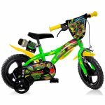 Bicicletă pentru copii Testoasele Ninja Dino Bikes 12 inch