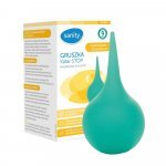 Pompa piriforma Sanity Stop nr.9 nas și urechi pentru copii 1 an+ verde