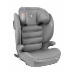 Scaun auto cu isofix KikkaBoo i-Track i-SIZE Light Grey 100-150 cm,tetieră reglabilă 12 poziții cu spumă de memorie,protecție SPS,conectori isofix cu afișaj instalare corectă