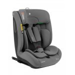 Scaun auto cu isofix KikkaBoo 76-150 cm i-Flit i-SIZE Light Grey,conectori isofix telescopici,tetieră reglabilă in 12 poziții,pernă reductor,ghidaj multi centura,SPS-sistem de protecție laterală,top tether,spătar reglabil