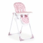Scaun de masă pliabil cu înălțime reglabilă și husa impermeabilă Cocomero Pink