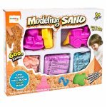 Set nisip kinetic 600g cu forme Modeling Sand