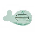 Termometru de baie si camera KikkaBoo Whale Verde