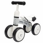 Vehicul RideOn fără pedale pentru copii cu roți duble din spumă EVA,cadru metalic rezistent,șezut moale,opțiune blocare ghidon,de la 12luni și maxim 20kg Baby Bike Fotbal