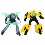 Set 2 figurine Transformers Bumblebee și Mo Malto