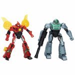 Set 2 figurine Transformers Terran Twitch și Robby Malto