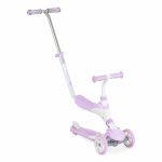 Trotineta multifuncțională pentru copii, evolutiva 3in1 cu scaunel,mâner parental,înălțime ghidon reglabilă de la 12 luni Tristar Mov