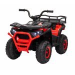 Atv electric pentru copii Nichiduta Desert XRobust Speed Red cu 2 motoare,telecomanda,acumulator 12V 4.5Ah,roti rezistente,suport picioare,manere ergonomice,efecte sonore,faruri cu lumini LED,pornire la buton