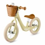Bicicleta de echilibru Kinderkraft Rapid 2 Green, cadru din aliaj de magneziu, scaun reglabil, clopotel si cos pentru jucarii