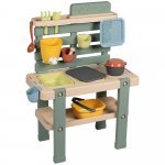 Bucătărie Smoby Mud Kitchen cu 15 accesorii