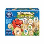 Joc educativ Oua de dinozaur cu numere