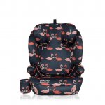 Scaun auto Cosatto Ninja 2 I-Size Pretty Flamingo cu isofix, tetieră reglabilă, cotiere, suport pahar, husa lavabila