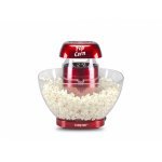 Mașina de floricele cu aer cald Beper P101CUD052, 1200W, Până la 80 g de porumb, Bol încorporat, Rou