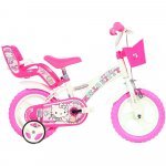 Bicicleta pentru copii Dino Bikes 12 inch Hello Kitty