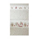 Lenjerie patut cu 3 piese 120x60 cm Bears&Toys Bej 110