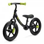 Bicicleta pentru copii copii Kinderkraft 2Way Next Offroad Black, scaun reglabil de la 32-41 cm, roti spuma EVA, ghidon reglabil, pentru copii de la 2 ani pana la 35 kg, unghi de viraj limitat