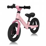 Bicicleta fara pedale Lionelo Toni Roz, cu ghidon si sa reglabile, ultra usoara, 2.8 kg, 18 luni+, sustine 30 kg, conform cu standardul EN71-1/2/3, certificata TUV SUD,