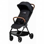 Cărucior sport FreeON Bold, pliabil automat, roți cu suspensii, de la nastere până la 22 kg, cu spătar reglabil in 3 poziții, Black