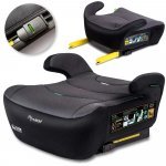 Inaltator auto copii Nukido Louis Gri 125-150 cm cu fixare isofix,conectori telescopici cu sistem vizual fixare corectă,tapițerie de calitate superioară,husa detașabilă și lavabila,cotiere,dimensiune 32x37x22 cm