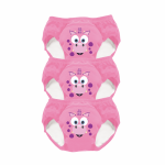 Set de 3 chilotei de antrenament la olita My Little Training Pants 2-3 ani Pink Dragon