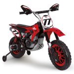 Motocicleta electrica pentru copii Injusa Thunder Max VX, 12V, frână electrica, varsta 3 ani+