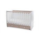 Patut balansoar Lorelli Dream White Light Oak new, transformabil 60 x 120 cm