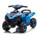 Atv electric pentru copii Nichiduta Power X Speed Blue,2 motoare, acumulator 12V 4.5Ah,roti rezistente,suport picioare, manere ergonomice,efecte sonore,faruri cu lumini led,pornire la buton,pedala acceleratie