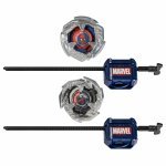 Beyblade x marvel set duo spider man 3-60f și venom 3-80n