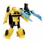 Figurina robot Transformers cyberworld Bumblebee blindat transformabil