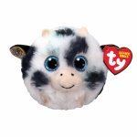 Jucărie din plus Ty beanie balls Moophy vacuta 8 cm
