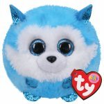 Jucărie din plus Ty beanie balls Prince husky albastru 8 cm