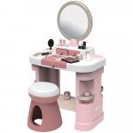 Salon de înfrumusețare Smoby My Beauty Dressing Table roz cu 15 accesorii