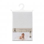 Husa protecție impermeabilă pentru saltea 120x60 cm din bumbac, prindere cu elastic