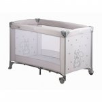 Patut pliabil cu un nivel 120x60 cm FreeON Nap Grey