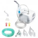 Aparat aerosoli cu compresor Little Doctor LD-220C Pro cu 3 dispensere,3 masti si 6 m furtun