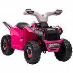 Atv electric copii Nichiduta Racing 01 Rose Red 45w, acumulator 6V4.5Ah,faruri led,roti robuste