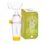 Camera de inhalare Vitammy Tube 2 cu mască pentru copii 1-5 ani, capacitate de 198 ml, materiale de calitate și sigure, fără BPA și latex