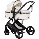 Carucior transformabil 2 in 1 pentru copii Chipolino Amore Cashmere cu suspensii, sezut reversibil, accesorii, greutate suportata 22 kg