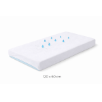 Cearșaf impermeabil cu elastic Danpol din jersey pentru copii și bebeluși, respirabil, antialergic, lavabil, 120 x 60 cm