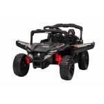 Masinuta electrica pentru copii Nichiduta Sport Speed Black 12V cu telecomanda 2.4G,motoare 2x35w,lumini led,usi cu deschidere,slow start,roti robuste din plastic cu suspensii pe spate